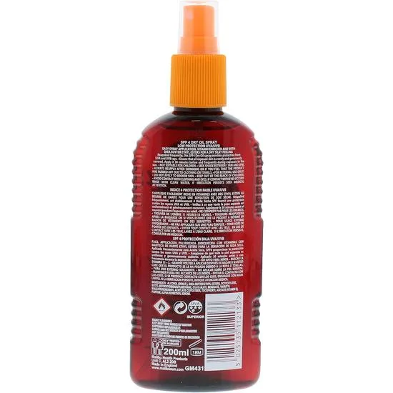 Malibu Dry Oil Spray With SPF 4 200ml