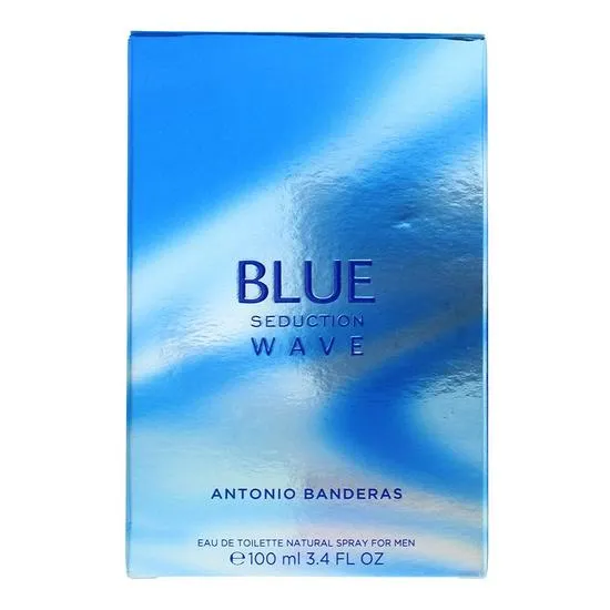 Antonio Banderas Blue Seduction Wave For Men Eau De Toilette 100ml