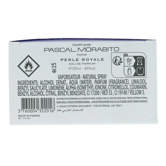 Pascal Morabito Perle Royale Eau De Parfum 100ml