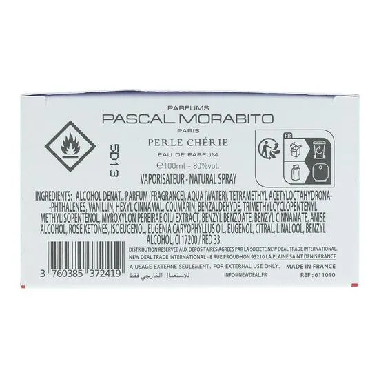 Pascal Morabito Perle Cherie Eau De Parfum 100ml