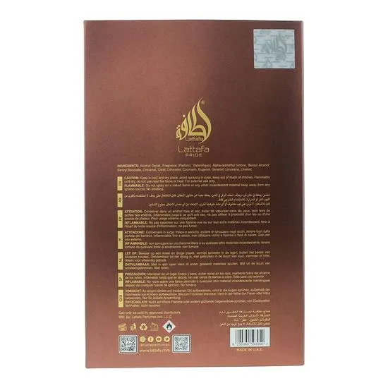 Lattafa Pride Masa Eau De Parfum 100ml