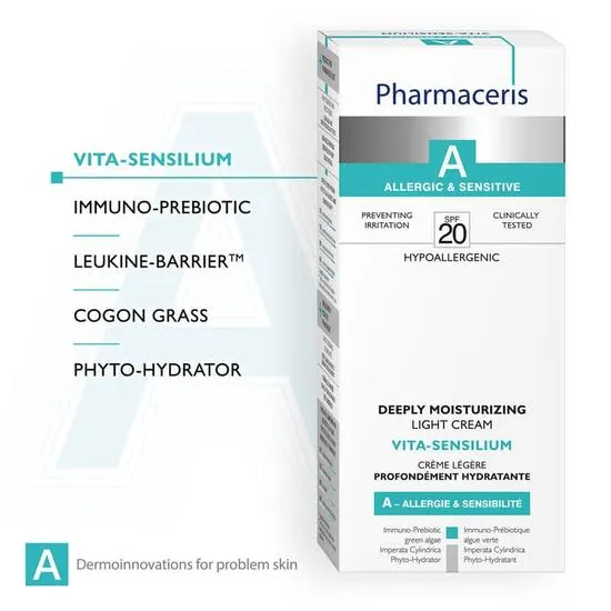 Pharmaceris A Vita Senslium SPF 20 Moisturising Face Cream