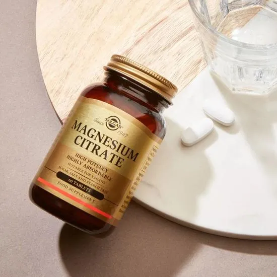 Solgar Magnesium Citrate Tablets 60 Tablets