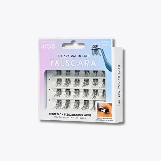 Kiss Falscara Eyelash Lengthening Wisps Multi 01 (10-12mm)