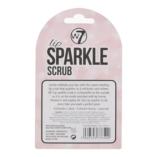 W7 Lip Sparkle Scrub 10g