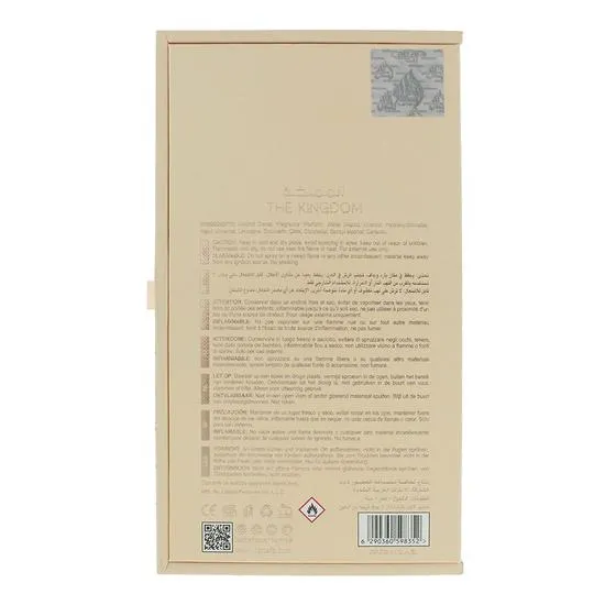 Lattafa The Kingdom Eau De Parfum 100ml