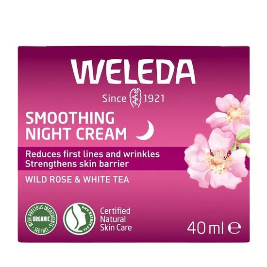 Weleda Wild Rose & White Tea Smoothing Night Cream 40ml