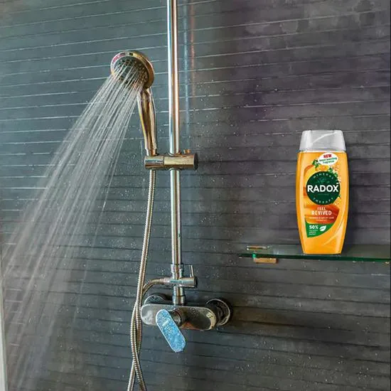 Radox Mineral Therapy Feel Revived Mandarin Apricot Scent Shower Gel 225ml