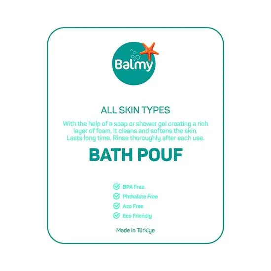 Balmy Naturel Balmy Easy Foaming Bath Pouffe Large