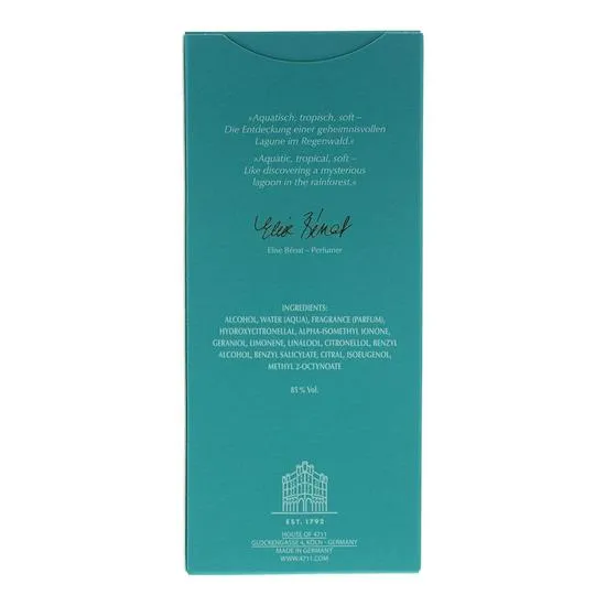 4711 Acqua Colonia Intense Refreshing Lagoons Of Laos Eau De Cologne 50ml