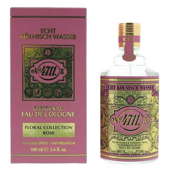 4711 Rose Eau De Cologne 100ml