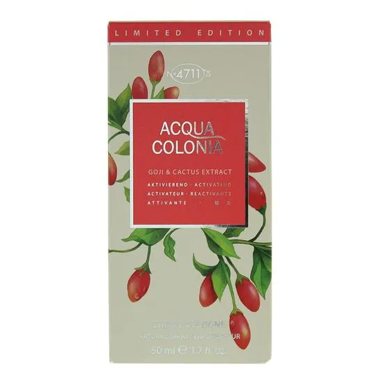 4711 Acqua Colonia Goji & Cactus Extract Eau De Cologne 50ml