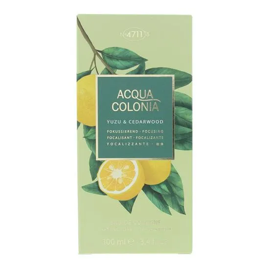 4711 Acqua Colonia Yuzu & Cedarwood Eau De Cologne 50ml