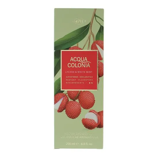 4711 Acqua Colonia Lychee & White Mint Shower Gel 200ml