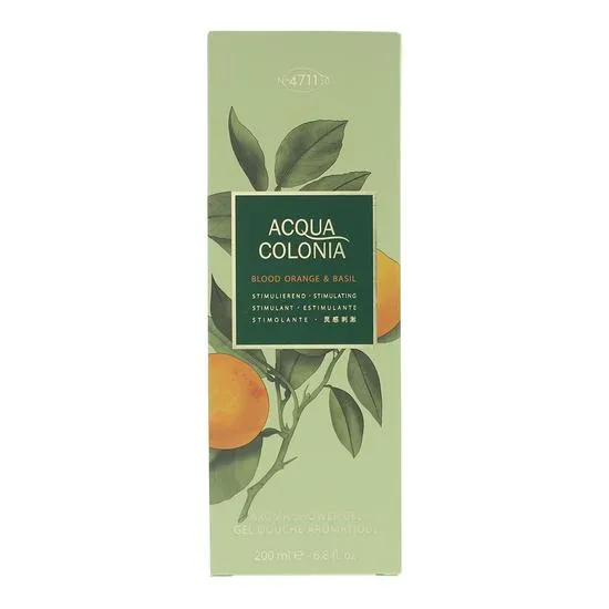 4711 Acqua Colonia Blood Orange & Basil Shower Gel 200ml