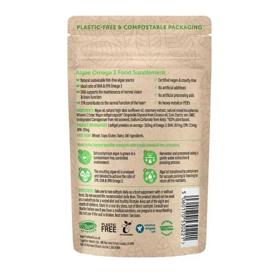 Together Health Vegan Omega 3 Softgels 30 Softgels