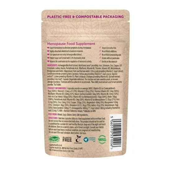 Together Health Menopause Vegicaps 60 Vegicaps