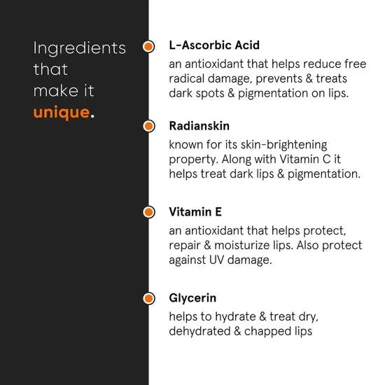 Minimalist L-Ascorbic Acid 8% Lip Treatment Balm