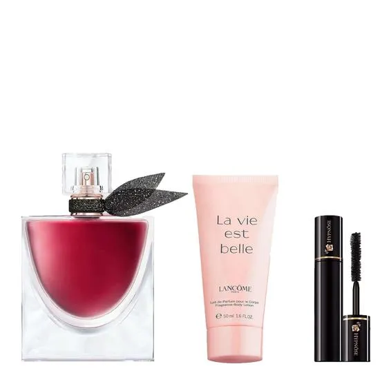 Lancôme La Vie Est Belle L'Elixir 50ml Eau De Parfum+50ml BL+ Mascara 2ml Set