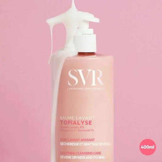 SVR Topialyse Soothing Cleansing Balm Severe Dryness & Itching 400ml