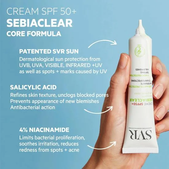 SVR Sebiaclear Cream SPF 50+ 40ml