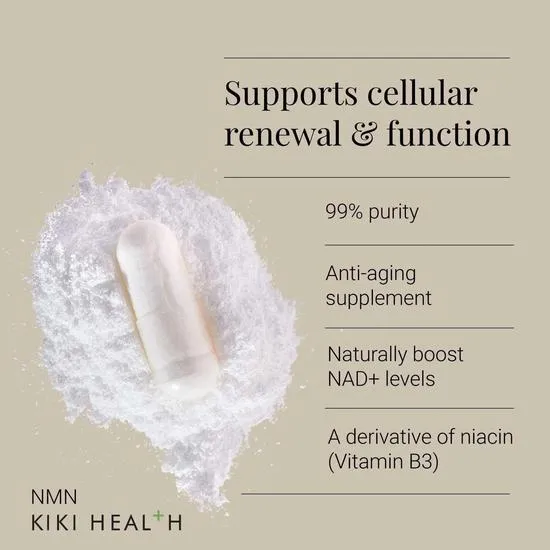 KIKI Health Longevity NMN Capsules 60 Capsules