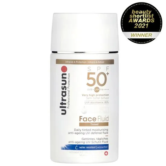 Ultrasun Tinted Face Fluid SPF 50+ Honey