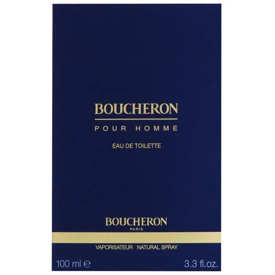 Boucheron Pour Homme Eau De Toilette 50ml