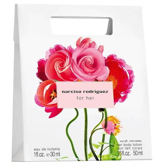 Narciso Rodriguez For Her Eau De Toilette Gift Set 30ml