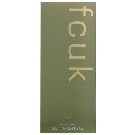 Fcuk For Her Eau De Toilette 100ml