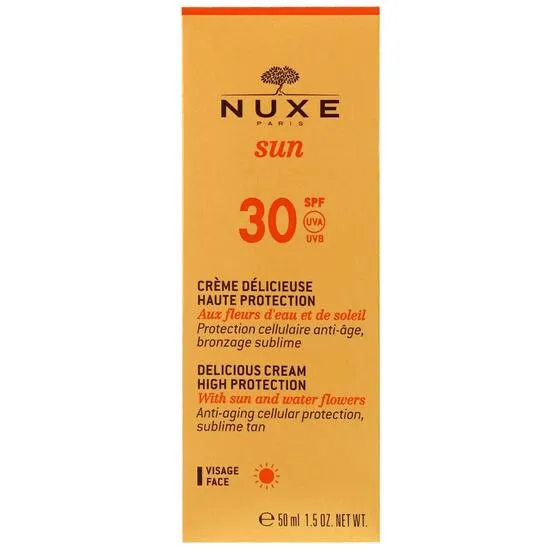 Nuxe Delicious High Protection Cream SPF 30 50ml