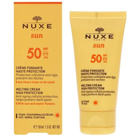 Nuxe Sun High Protection Fondant Cream For Face SPF 50
