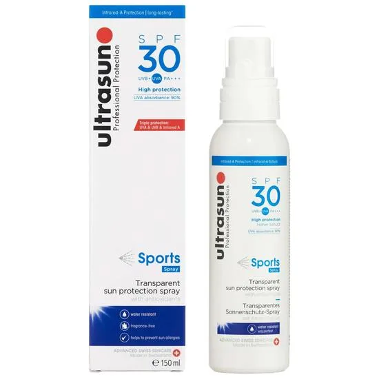 Ultrasun Clear Spray SPF 30 Sports Formula