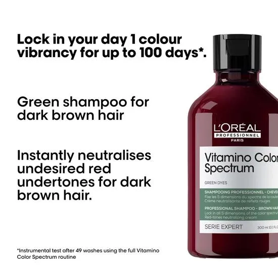 L'Oréal Professionnel Serie Expert Vitamino Colour Spectrum Professional Shampoo Brown Hair 300ml