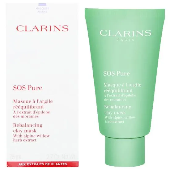Clarins SOS Pure Rebalancing Clay Mask 75ml