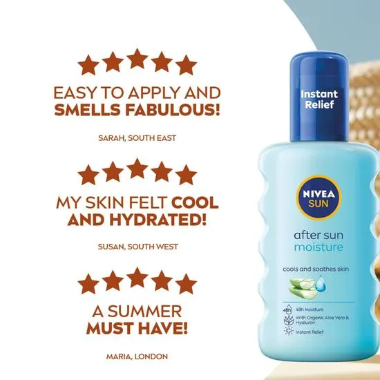 Nivea Aftersun Moisturising Spray 200ml