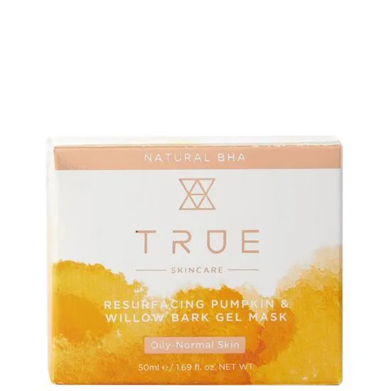 TRUE Skincare Resurfacing Pumpkin & Willow Bark Gel Mask 50ml