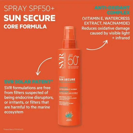 SVR SUN SECURE SPF 50+ Spray 200ml