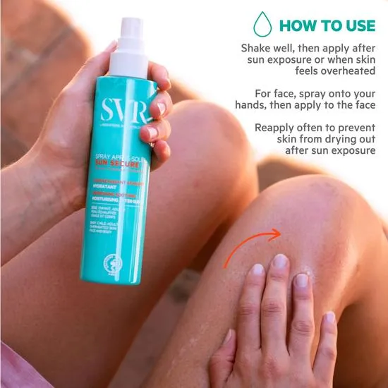 SVR SUN SECURE After-Sun Spray For Hypersensitive Skin 200ml