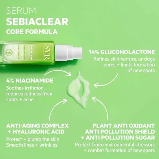 SVR SEBIACLEAR Anti-Ageing Acne Serum 30ml