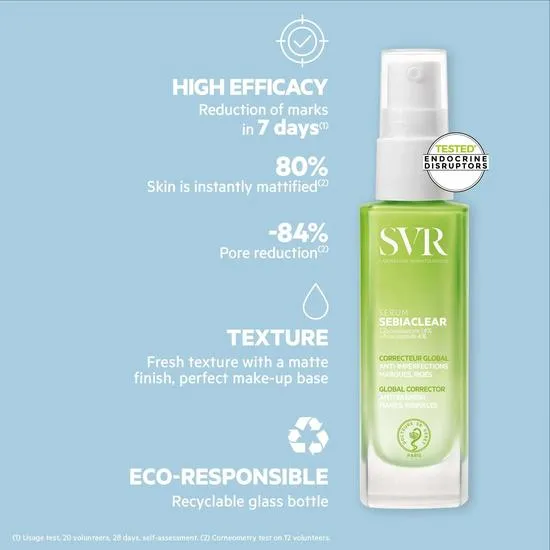 SVR SEBIACLEAR Anti-Ageing Acne Serum 30ml