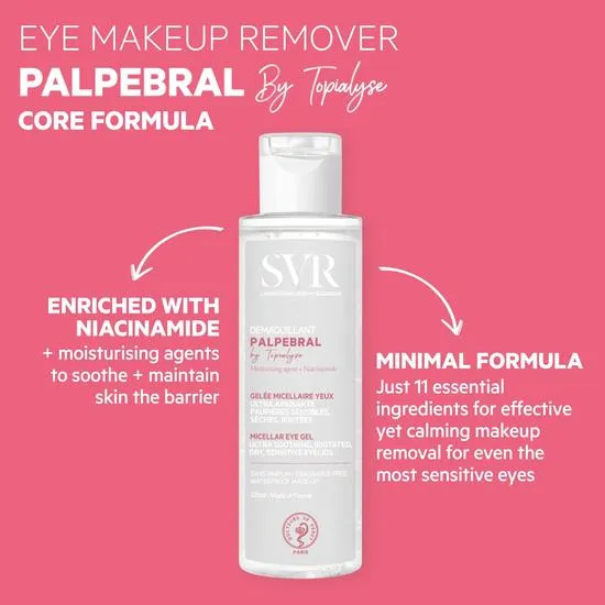SVR Palpebral Eye Makeup Remover 125ml