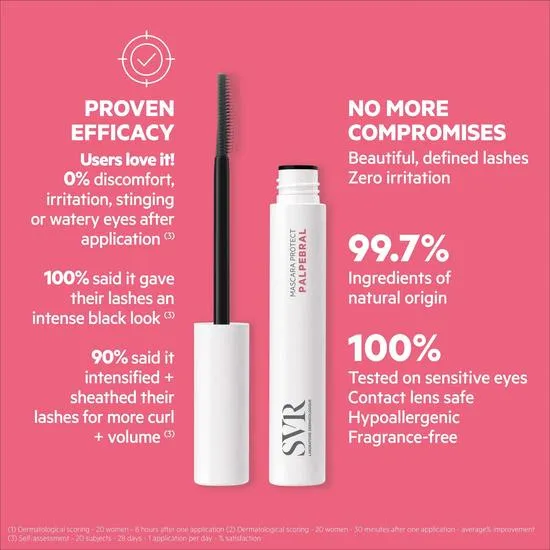 SVR PALPEBRAL Black Mascara Protect 9ml
