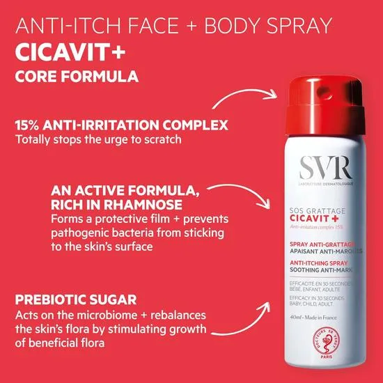 SVR CICAVIT+ SOS Anti-Itch Spray 40ml