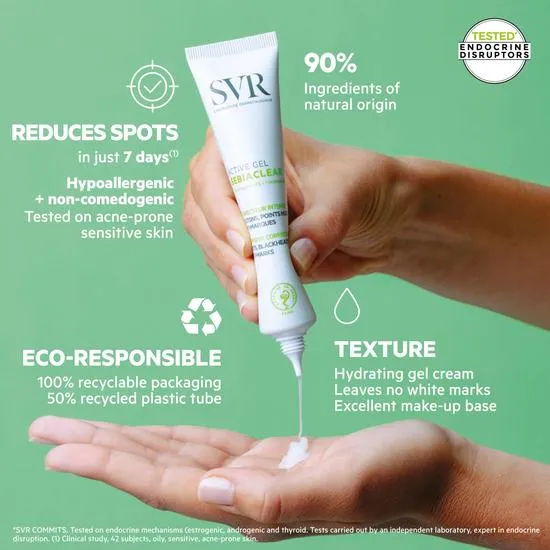 SVR Sebiaclear Active Anti-Blemish Face Gel-Cream 40ml