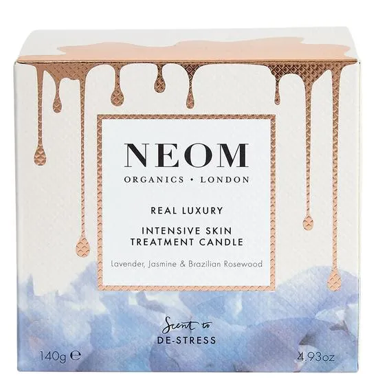 Neom Organics London Scent To De-Stress Real Luxury Intensive Skin Treatment Candle 140g