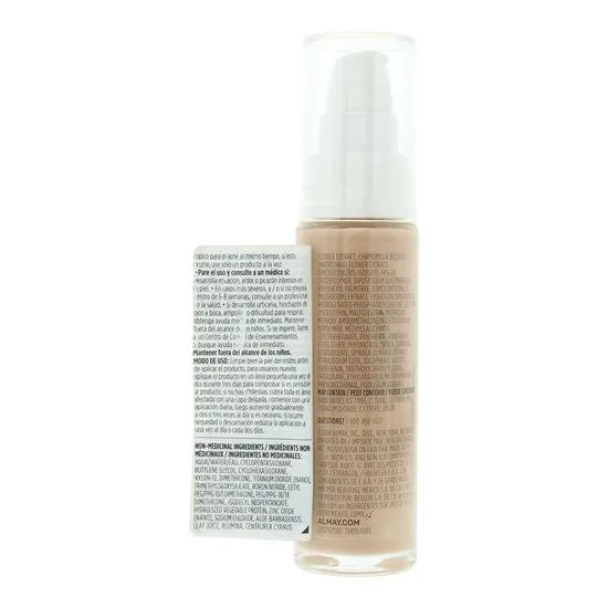 Almay Clear Complexion Makeup Acne Clearing Foundation 300 Naked 30ml
