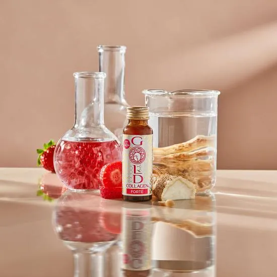 Gold Collagen Forte Extra Strength Liquid Skin & Health Supplement For Ages 40+ 10 x 50ml