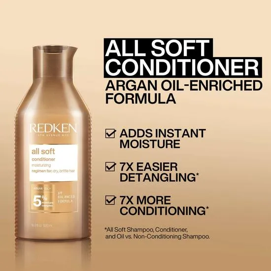 Redken All Soft Conditioner 300ml