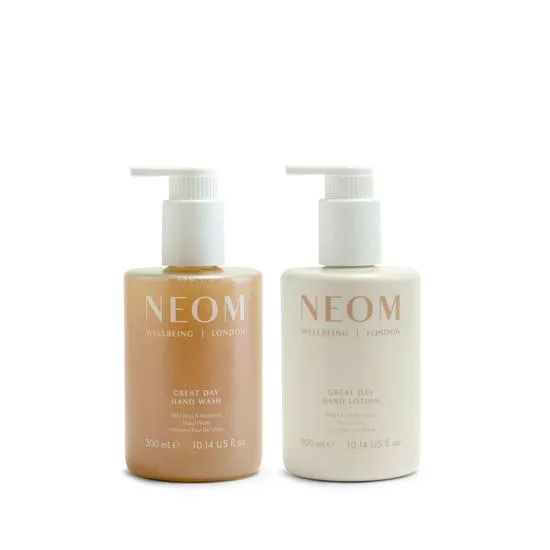 Neom Organics Great Day Hand Wash & Lotion Duo
